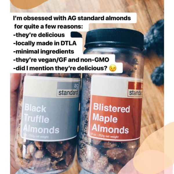 Blistered Maple Smoked Almonds