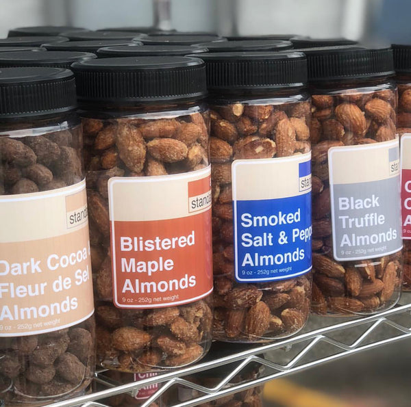 Blistered Maple Smoked Almonds