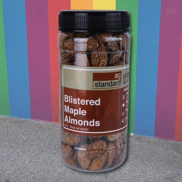 Blistered Maple Smoked Almonds