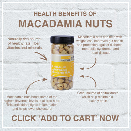 Roasted Lightly Salted Macadamia Nut Halves
